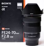 Sony FE 24-70/2,8 GM