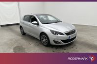 Peugeot 308 e-THP 130hk Allure Pano Navi Sensorer