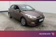 Hyundai i20 1.4 101hk Premium Sensorer Rattvärme Dragkrok