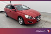 Volvo V60 T3 150hk Summum Sensorer Skinn Elstol