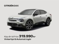 Citroën C4 X Shine 130hk Automat Vinterhjul ingår vid köp