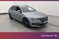 Skoda Superb 1.4 Plug-In 218hk L&K Pano 360° Skinn Drag MOMS