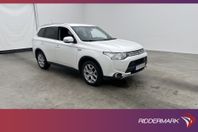 Mitsubishi Outlander PHEV 203hk Kamera Navi Drag Välservad