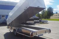 Obromsad släpvagn - 3s Alutrailers EU450