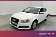 Audi A3 1.6 TDI 105hk Comfort Farthållare Dragkrok