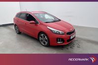 Kia Cee´d SW 1.6 CRDi 136hk GT-Line Kamera Navi Rattvärme