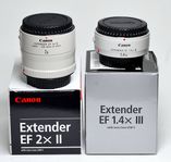 Canon Extender EF 1.4x III +2x II +1,4x + Sigma APO 1,4x