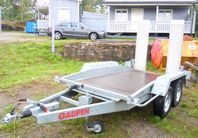 Maskintrailer Gaupen. Lastar 1970 kg. (Ej moms)