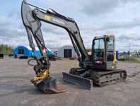 Volvo ECR88D Tiltrotator med grip