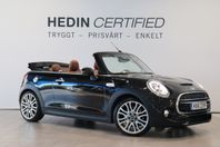 MINI Cooper S Cab Chili 192hk | JCW | SVsåld | H&K | HUD|GPS