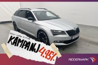 Skoda Superb 4x4 190hk SportLine Canton Cockpit 4,95% Ränta