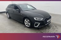 Audi A4 40 TDI 190hk Quattro S-Line Cockpit B-Kamera Navi