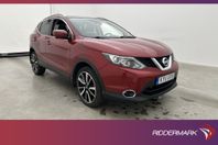 Nissan Qashqai 1.2 DIG-T 115hk Tekna Pano 360° Navi Välserv