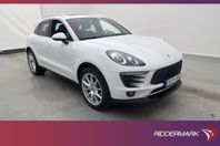 Porsche Macan 252hk Pano Värmare PDLS Navi 14-Vägs