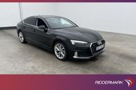 Audi A5 Sportback 45 TFSI Q 265hk Proline B&O Matrix Kamera