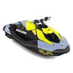 Sea-Doo Spark 1up Trixx 90 Vapor Blue/Neon Yellow 2024