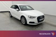 Audi A3 Sportback TFSI 116hk Proline Sensorer Farthållare