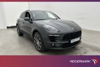 Porsche Macan S 258hk Sport Chrono Pano BOSE PDLS Navi Skinn