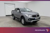 Fiat Fullback 181hk 4x4 Värmare Dragkrok Skinn Flaklock MOMS