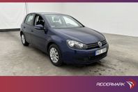 Volkswagen Golf 1.6 TDI 105hk Sensorer Dragkrok