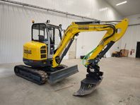 Wacker Neuson EZ38 UNIK ENDAST 135H, Rototilt, AC, 495.000kr