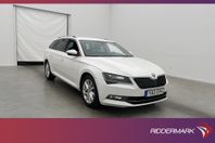 Skoda Superb TDI 4x4 150hk Style Värmare Kamera CarPlay Drag