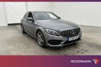 Mercedes-Benz C 220 d 4M AMG Pano Burmester Värm Kamera Navi