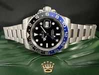 Rolex Gmt-Master II 116710BLNR Batman Fullset Toppskick 2015