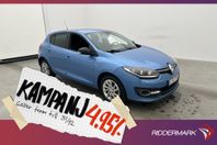 Renault Mégane 1.5 110hk LIMITED Keyless Sensor 4,95% Ränta