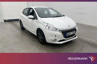 Peugeot 208 1.4 95hk Värmare Farthållare Bluetooth Välservad