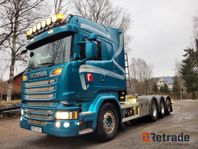 SCANIA R580 LB8X4*4HNB Euro 6 tridem lastväxlare