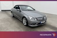 Mercedes-Benz E 250 Cabriolet 204hk AMG H/K Sensorer Skinn