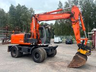 Hitachi Hjulgrävare ZX130W Rototilt