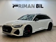 Audi RS6 Avant 600hk Sportavgas B&O Pano DRC 360° Sv.såld