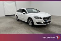 Peugeot 508 SW BlueHDi 120hk Panorama HUD Sensorer Elstolar