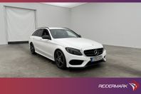 Mercedes-Benz C 220 T d 170hk AMG Night Burm Navi Skinn Drag