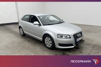 Audi A3 Sportback 1.6 TDI 105hk Attraction Farthållare Xenon