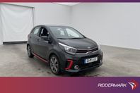 Kia Picanto 1.0 T-GDI 100hk GT-Line Kamera Rattvärme CarPlay