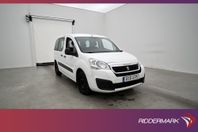 Peugeot Partner Tepee Ny-Kamrem PDC 0.42L/Mil 5-Sits Moms