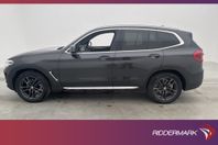 BMW X3 xDrive20i 184hk X Line Cockpit B-värm Pano 360° HiFi