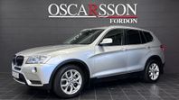 BMW X3 20d xDrive Navi Dragkrok El-stolar 184hk