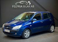 Hyundai Getz 5-dörrar 1.4 Besiktad 97hk Bensinsnål