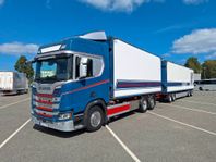 Scania R650 6x2 Flisekipage