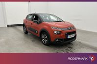 Citroën C3 1.2 VTi 82hk Feel Sensorer Farthållare Låg-skatt