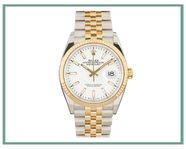 Rolex Datejust 36 G/S "White Dial, Toppskick, 126233" - 2023