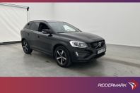 Volvo XC60 D4 AWD R-Design VOC Värm Pano Skinn Kamera Drag