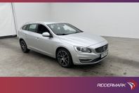 Volvo V60 D4 AWD Summum VOC Värmare Skinn Sensorer Navi Drag