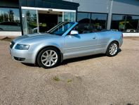 Audi A4 Cab 3.0 V6 Aut Svensksåld 13100 Mil 220 HK