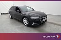 Audi A6 40 TDI 204hk S-Line D-Värm 360° Drag Navi