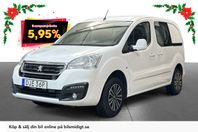 Peugeot Partner El Van 22.5 PDC 3sits 2xSidodörr Moms 5,95%*